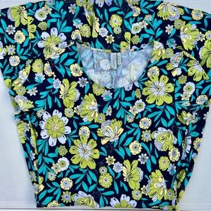 Sahalie Scoop-Neck Cap Sleeve 2-Pocket Dress Size Small